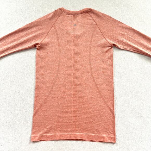 Lululemon Women Pink Savannah Mist Coral 2.0 Swiftly Tech Long Sleeve LS Shirt 8 - Picture 8 of 8